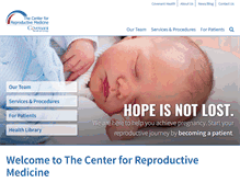 Tablet Screenshot of knoxvillefertility.com